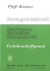 Verkehrsschriftpraxis