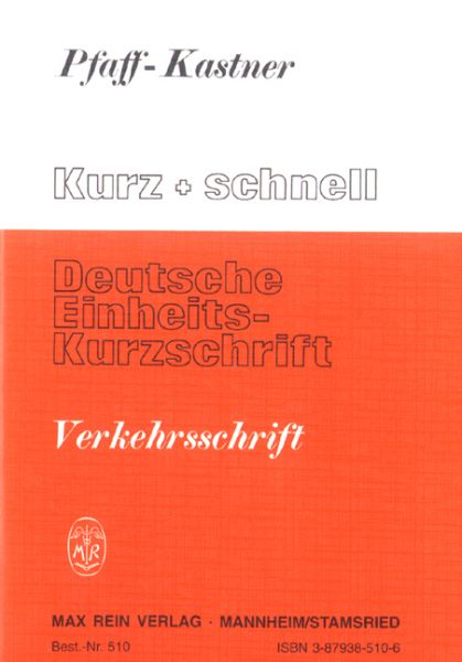 Verkehrsschrift