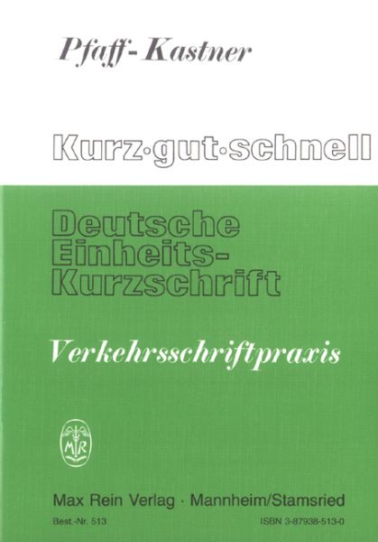 Verkehrsschriftpraxis