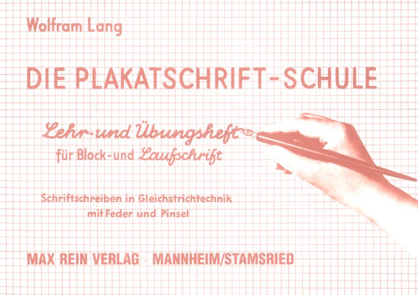 Die Plakatschrift-Schule